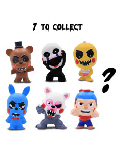 Figura - Magicbox Five Nights at Freddy’s™ Squishme S2, Aroma a fresa, Producto anti-estrés, Bolsa sorpresa 2