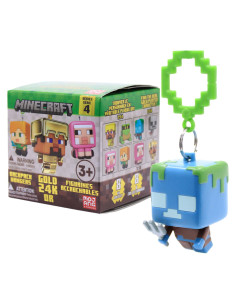 Llavero - Magicbox Minecraft™ Backpack Hanger S4, Caja sorpresa