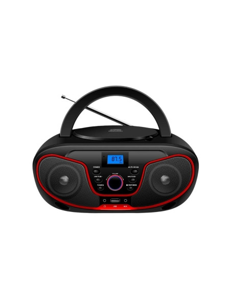 Daewoo DW3013 Radio CD, Bluetooth ,USB, Ecualizador Rojo
