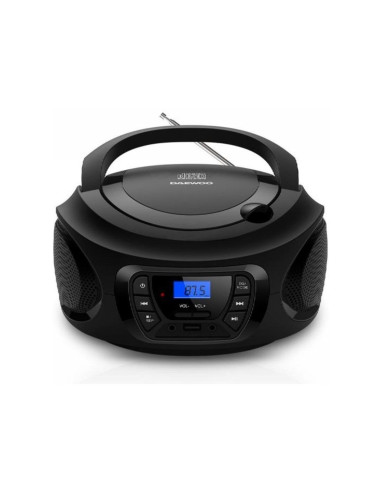 Daewoo DW3011 Radio CD, Bluetooth ,USB, Ecualizador Negro