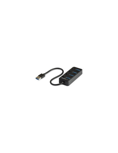 StarTech.com Hub Ladrón USB 3.0 4 Puertos - USB-A a USB 3.0 Tipo A