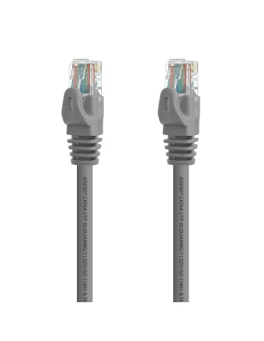 AISENS A145-0327 cable de red Gris 2 m Cat6a U/UTP (UTP)