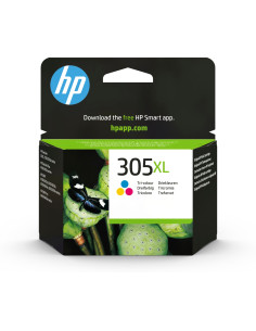 HP Cartucho de tinta Original 305XL de alta capacidad tricolor