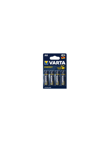 Varta blister 4 pilas alcalinas LR6 AA energy