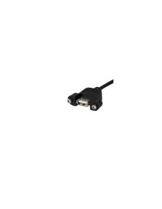 StarTech.com Cable de 30cm USB 2.0 para Montaje en Panel Conexión a 2