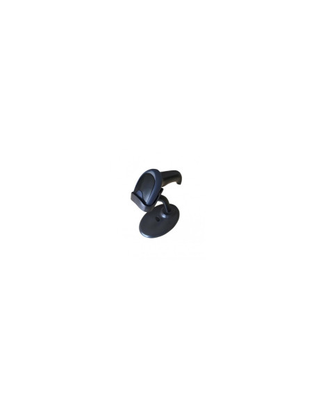 Eightt Escaner de codigos de barras USB negro 1D con soporte