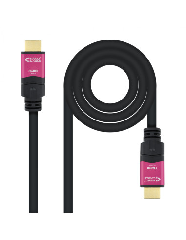Nanocable 10.15.3715 cable HDMI 15 m HDMI tipo A (Estándar) Negro,