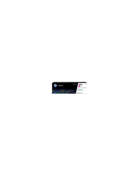 HP Cartucho de tóner Original 207X LaserJet magenta de alta capacidad