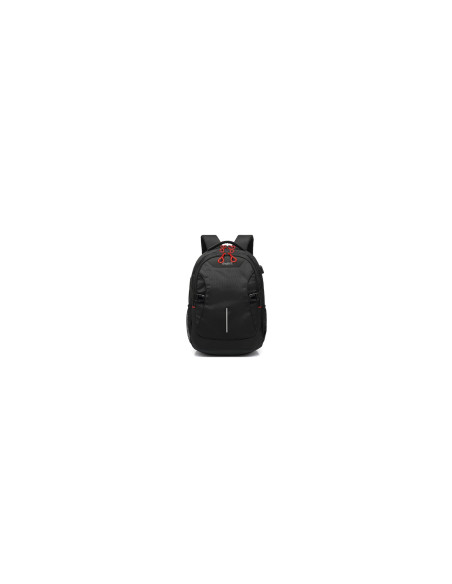 Ewent EW2526 maletines para portátil 39,6 cm (15.6") Mochila Negro