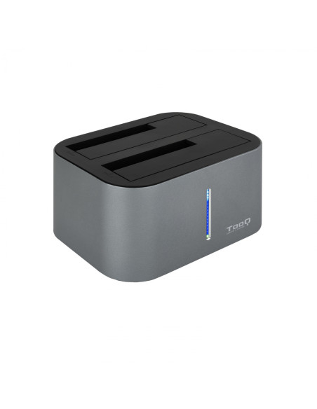 TooQ TQDS-805G base de conexión para disco duro USB 3.2 Gen 1 (3.1