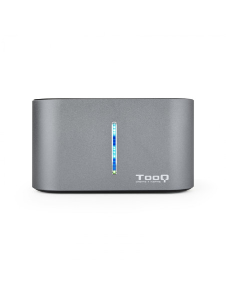 TooQ TQDS-805G base de conexión para disco duro USB 3.2 Gen 1 (3.1