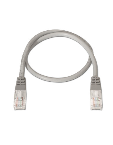 AISENS A135-0265 cable de red Gris 0,5 m Cat6 U/UTP (UTP)