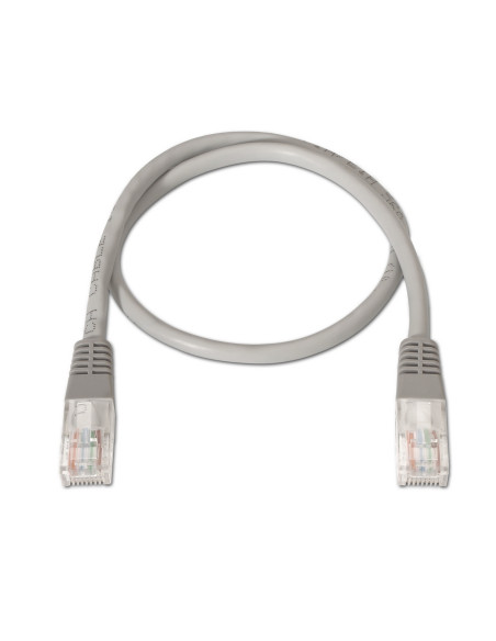 AISENS A135-0265 cable de red Gris 0,5 m Cat6 U/UTP (UTP)