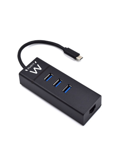 Ewent EW1141 base para portátil y replicador de puertos USB 3.2 Gen 1