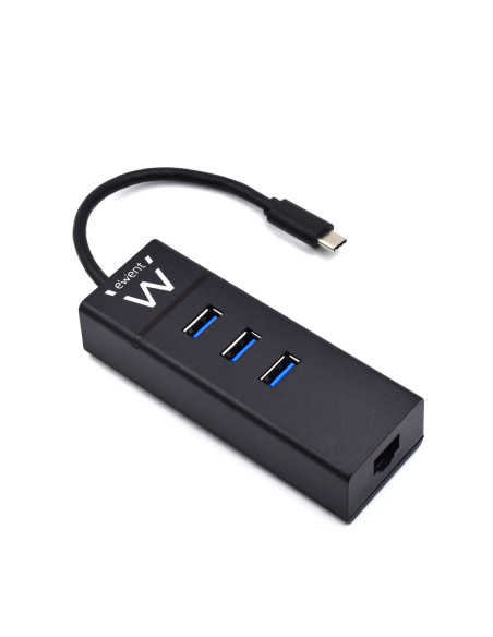 Ewent EW1141 base para portátil y replicador de puertos USB 3.2 Gen 1