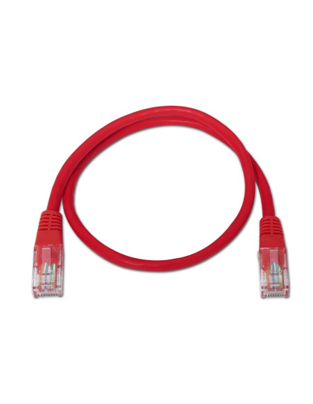 AISENS A133-0189 cable de red Rojo 2 m Cat5e U/UTP (UTP)