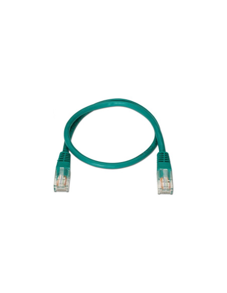 AISENS A135-0245 cable de red Verde 0,5 m Cat6 U/UTP (UTP)