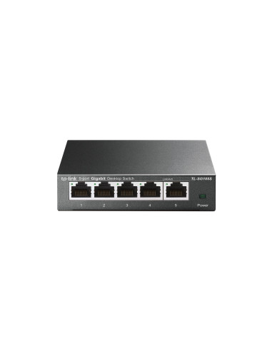 TP-Link TL-SG105S No administrado Gigabit Ethernet (10/100/1000) Negro