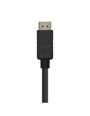 AISENS Cable Displayport V1.4 8K@60HZ, DP/M-DP/M, Negro, 0.8m