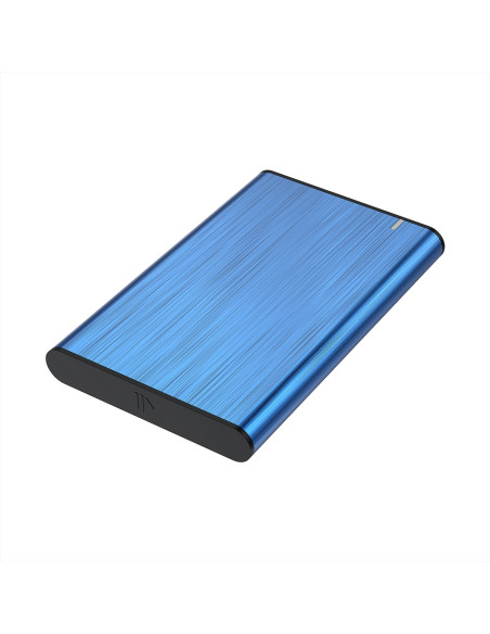 AISENS Caja Externa 2,5" ASE-2525BLU 9.5mm SATA a USB 3.0/USB3.1