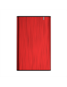 AISENS Caja Externa 2,5" ASE-2525RED 9.5mm SATA a USB 3.0/USB3.1