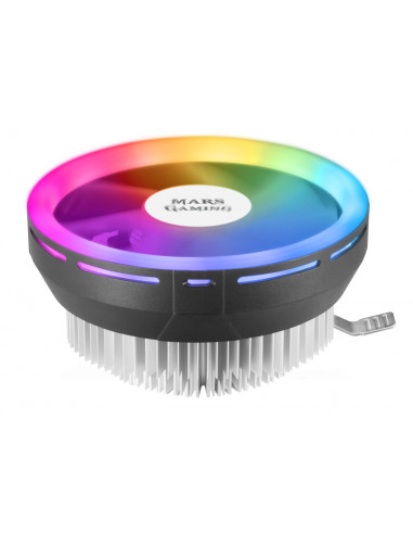 Mars Gaming MCPU120, Disipador CPU RGB TDP 120W, Silencioso PWM 12cm,