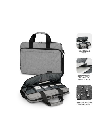 Maletin SUBBLIM MaletÍ­n Ordenador Air Padding Laptop bag 13,3-14 SUB-LB-4APLB01