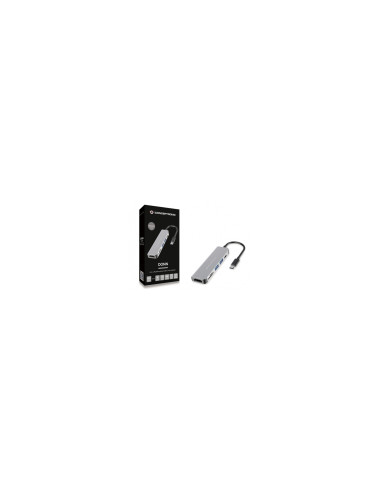 Conceptronic DONN02G base para portátil y replicador de puertos USB