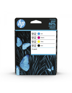 HP Paquete de 4 cartuchos de tinta Original 912