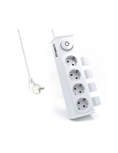 Welly Enjoy IT WY13160 base múltiple 1,5 m 4 salidas AC Interior