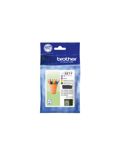 Brother LC3217VAL cartucho de tinta 4 pieza(s) Original Negro, Cian,