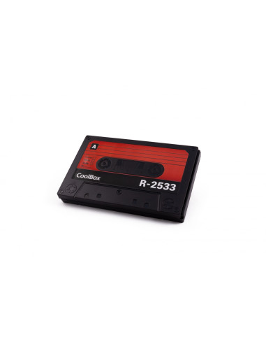 CoolBox CAJA/CARCASA HDD/SSD 2.5" SLIMCHASE SCP2533 RETRO USB3.2 GEN1