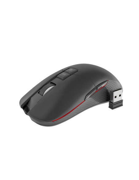 GENESIS Zircon 330 ratón Juego mano derecha RF inalámbrico Óptico