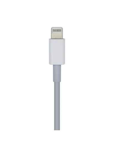AISENS Cable USB 2.0 USB-С A Lightning PD 2A, Lightning/M-USB-С/M,