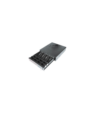 iggual Cajón Portamonedas IRON-15 37cm 4+8 negro