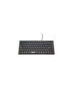 iggual Teclado USB compacto TKL Slim TKL-USB negro