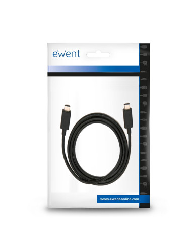 Ewent EC1046 cable USB USB 3.2 Gen 2 (3.1 Gen 2) 1 m USB C 20 Gbit/s