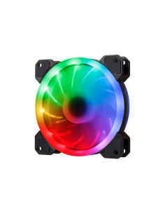 Hiditec N5-ARGB Carcasa del ordenador Ventilador 12 cm Negro
