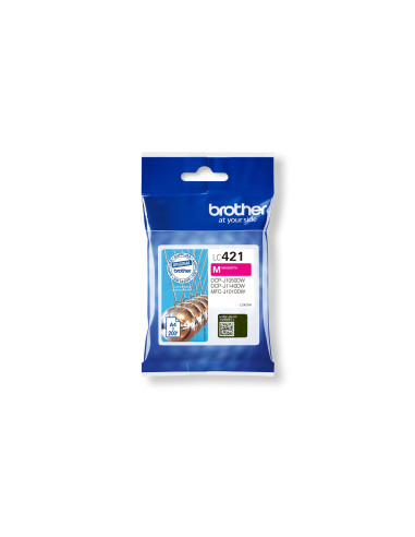 Brother LC421M cartucho de tinta 1 pieza(s) Original Magenta