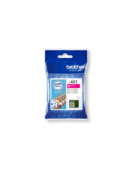Brother LC421M cartucho de tinta 1 pieza(s) Original Magenta