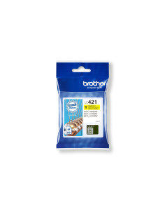 Brother LC-421Y cartucho de tinta 1 pieza(s) Original Amarillo