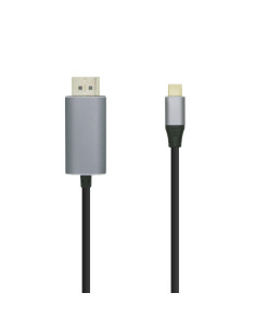 AISENS Cable conversor USB-C a Displayport 4K@60HZ, USB-C/M-DP/M,