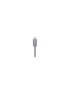 AISENS Cable conversor USB-C a Displayport 4K@60HZ, USB-C/M-DP/M, 2