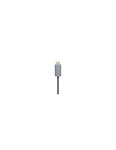 AISENS Cable conversor USB-C a Displayport 4K@60HZ, USB-C/M-DP/M,