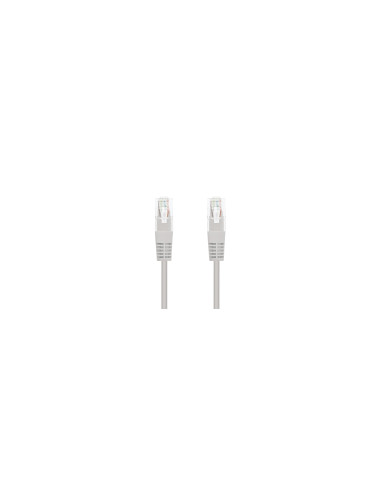 Nanocable Cable de red latiguillo RJ45 Cat.6 UTP AWG24, Gris, 1.5m