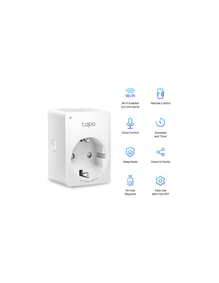 TP-Link Tapo P100 enchufe inteligente 2300 W Blanco