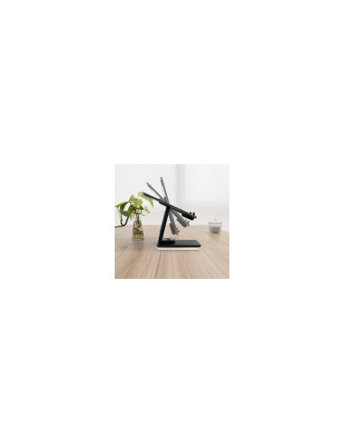 TooQ Soporte de Sobremesa Ajustable para Móvil o Tablet de hasta 12,9”