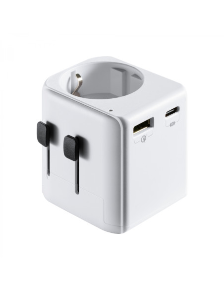 Ewent EW1472 cargador de dispositivo móvil Blanco