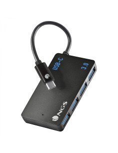 NGS WONDER IHUB4 USB 3.2 Gen 1 (3.1 Gen 1) Type-A 480 Mbit/s Negro