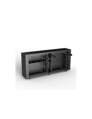 Armario RACK Smart Serie RNS 19" Hasta 17U Negro